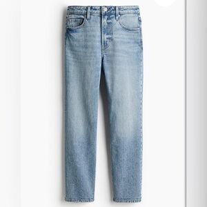 NWT H&M Slim Straight High Rise Ankle Jeans